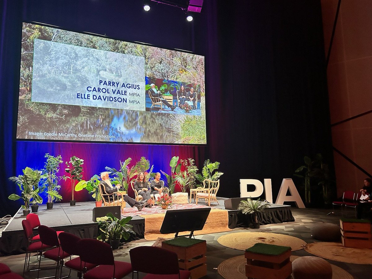 Day two has started! PIA's knowledge circle invites us to a yarn about First Nations knowledges and their immense value in planning. #PIACongress23