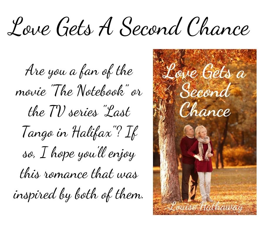 It's never too late for love to get a second chance.

amzn.to/40LcaAA

#Romance #RomanceLaterinLife #Cancer #LoveStory #TheNotebook #LastTangoinHalifax #CoastStarlight