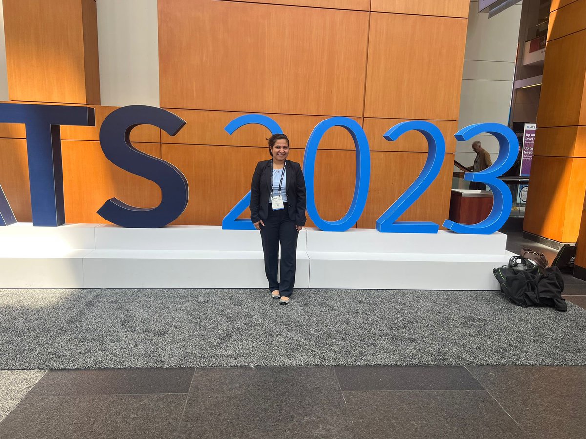 Our Fellows representing <a href="/MUSOMWV/">Marshall School of Medicine</a> at <a href="/atscommunity/">American Thoracic Society (ATS)</a> . Proud of them ! #ATS2023