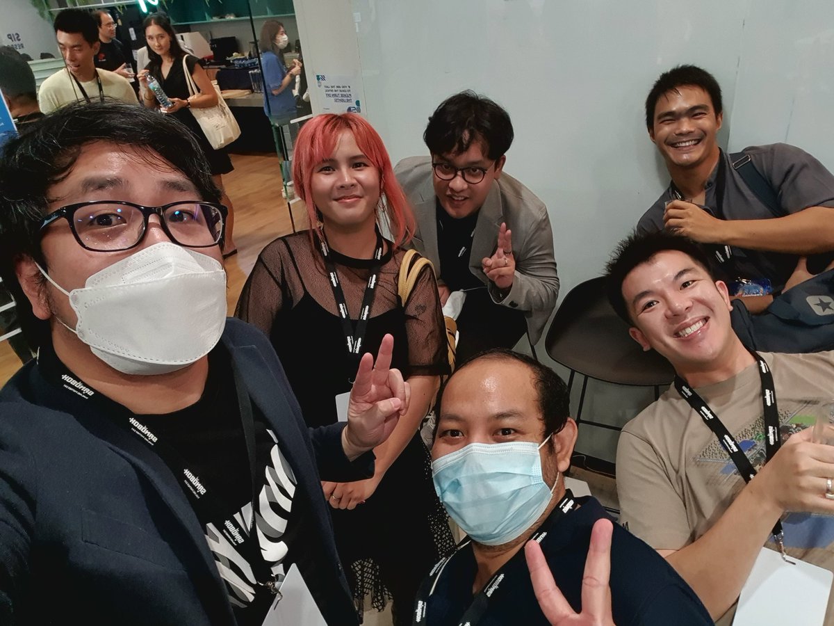zebracanstudio's tweet photo. The Sandbox Thailand Partnerday.
Meet a lot of familiar face and @borgetsebastien 🦓😃
@infinindy
#TSBTHPartnerDay #sandbox https://t.co/gjoLaNx1m4