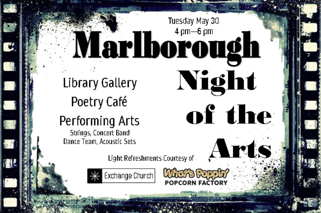 Marlborough students and their families are invited to join us at school on Tuesday, May 30th for a "Night of the Arts"! The event is scheduled to take place between 4:00 pm and 6:00 pm and is a drop-in social event. We hope to see you there! ✨ <a href="/gecdsbpro/">GECDSB PR</a> <a href="/gecdsbmariners/">Marlborough P.S.</a>
