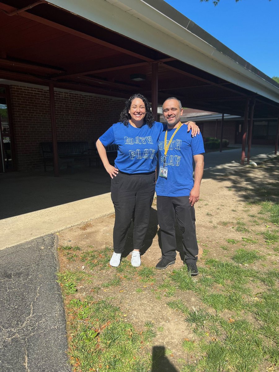 Official #MathPlay Ambassadors - Mrs. Wrenn & Ms. Zamora, spreading the joy of Math Play👕👚😎#CodeBreaker #ITeachMath #MTBoS #MathIsFun #MathJoy #STEM 

🔗 bonfire.com/store/math-pla…