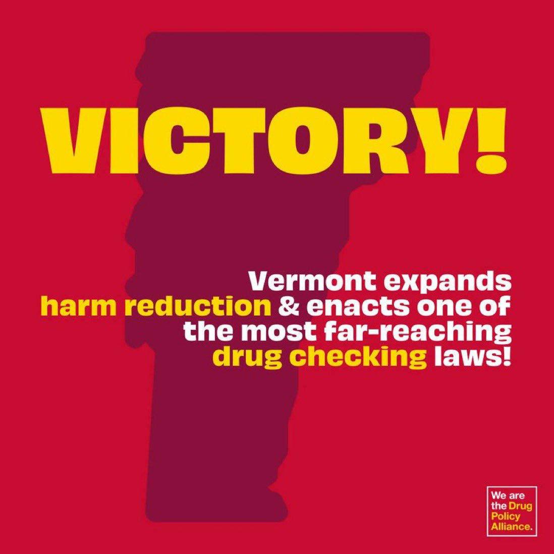 Drug Policy Alliance on Twitter "Congrats, Vermont! GovPhilScott just