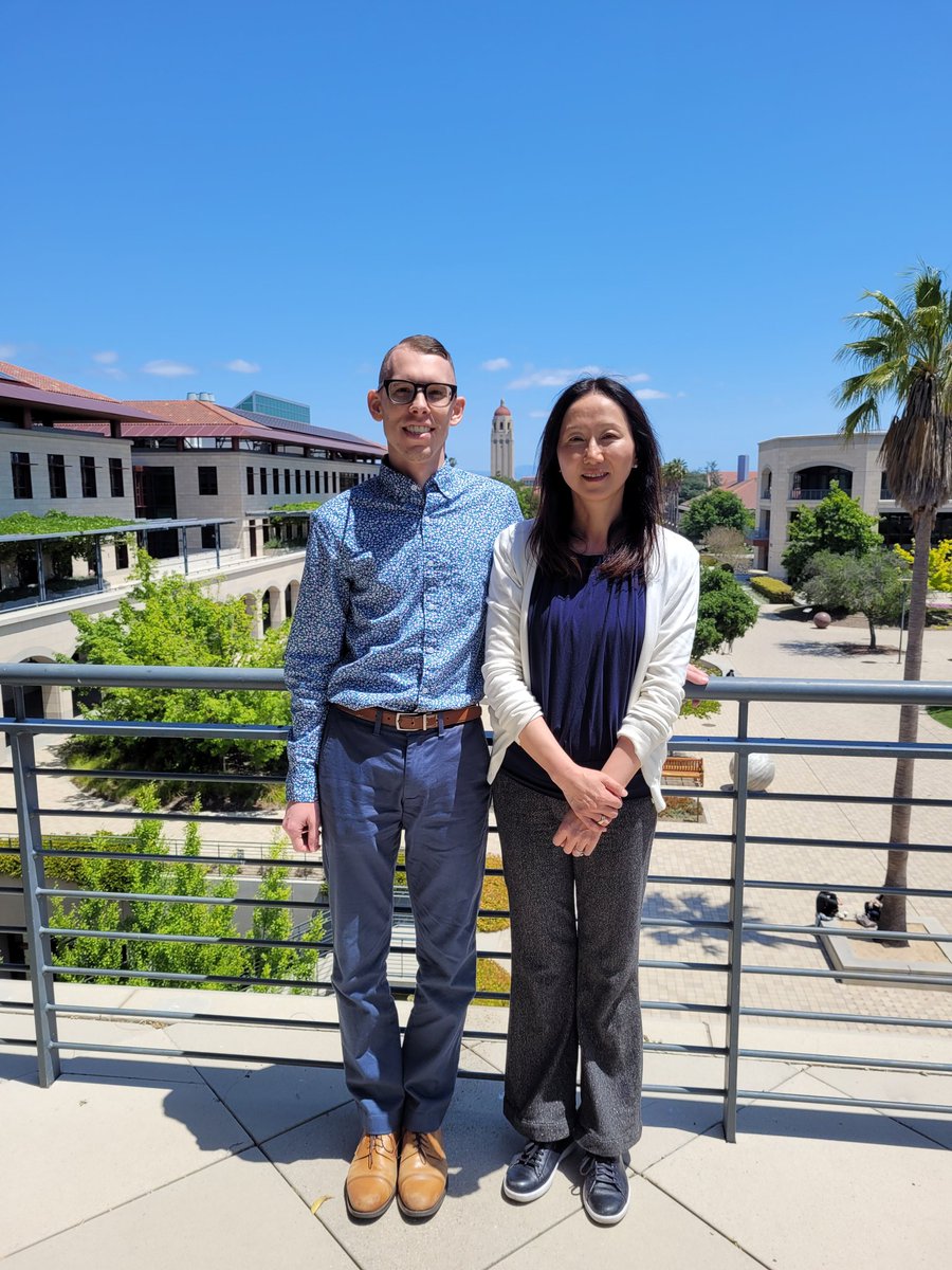 Today marks my last day @Stanford, a perfect place for my postdoc. A huge thanks to @zhenanbao & all Bao group members for cultivating excellence in research! I have grown so much as a scientist, mentor, and teacher thanks to you - excited to apply this in my own lab @UncAvl!