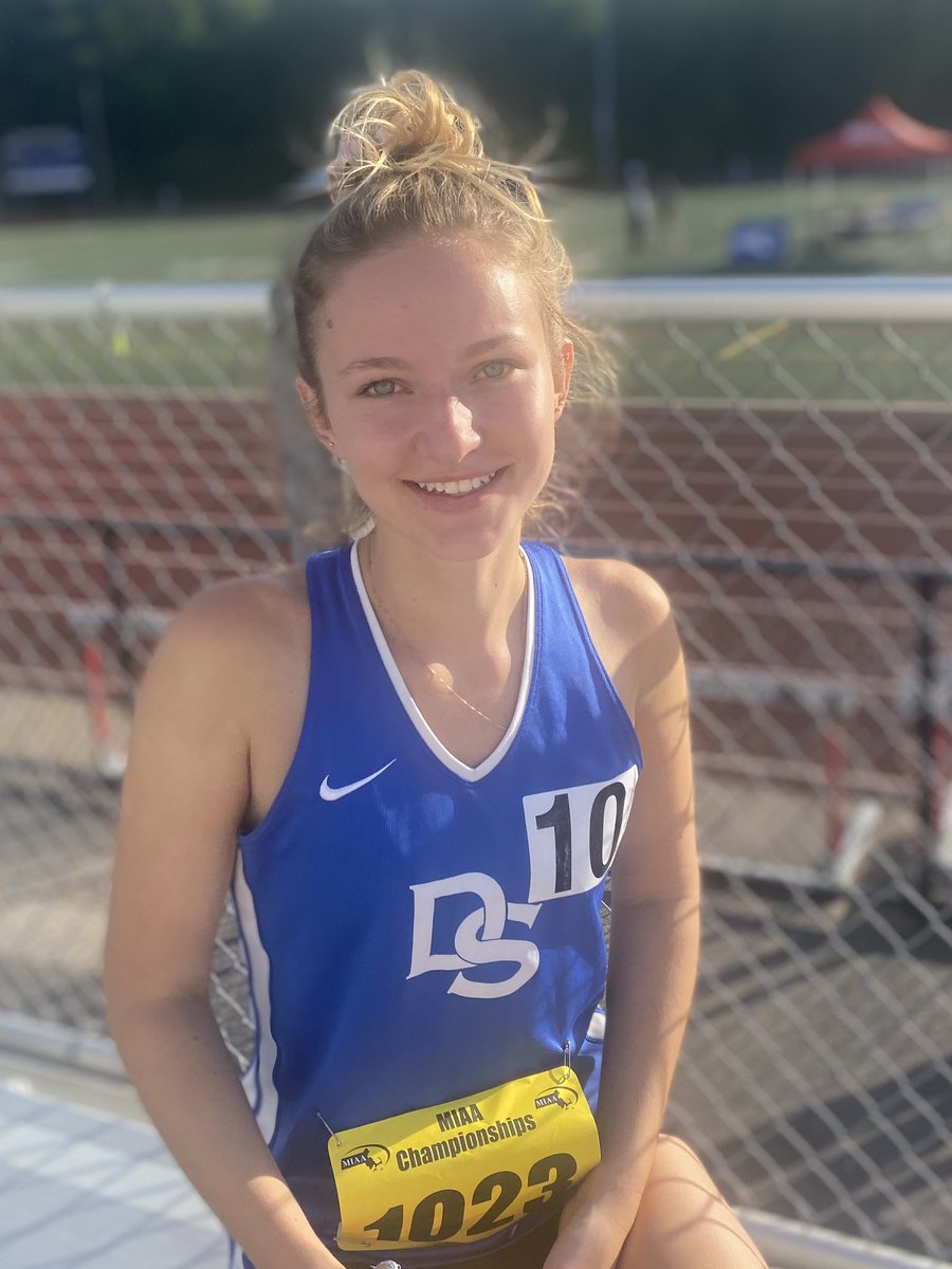 Final States Track Meet for this champion! #DS #proud 💖💪