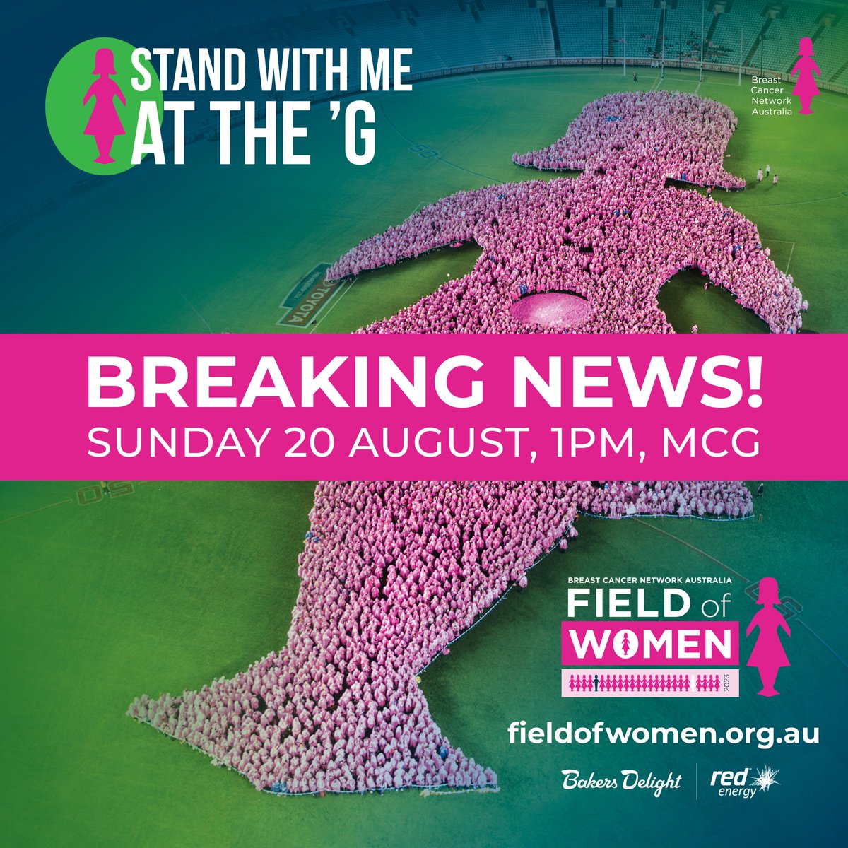 We have a date!!! The Field of Women is back, and we want you to join us 💗 Pre-sale tickets are available for a limited time at 10 per cent off the standard ticket prices. Buy tickets at lnkd.in/gZMgBc9p Use promo code BCNA10 and click 'Apply Code'.