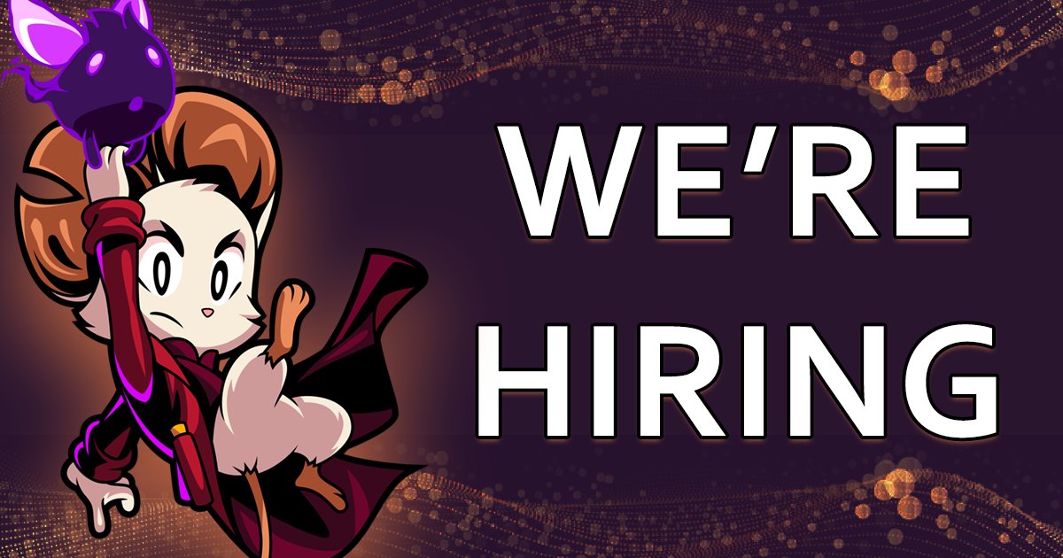 🚨HIRING ALERT! We're on the lookout for a Tools and Engine Programmer!🚨

Retweets are appreciated! We can't wait to meet you, apply today! 🙌

Full Job Listing➡️l.linklyhq.com/l/1nLcL