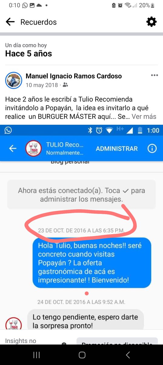 manuelramosc's tweet photo. @tuliorecomienda Desde Octubre de 2016 te pedía el BM en mi ciudad, gracias por ello. Ha sido un éxito total. https://t.co/LPYljLxoIq