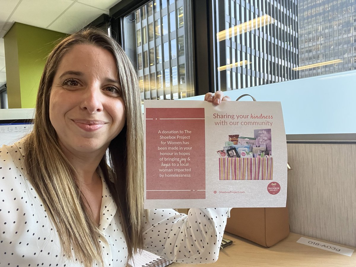 The Shoebox Project for Women is a registered charity that collects and distributes gift-filled Shoeboxes to local women impacted by homelessness across Canada, the United States, and the United Kingdom.
Happy to support such a great cause💕<a href="/shoeboxcanada/">The Shoebox Project</a>