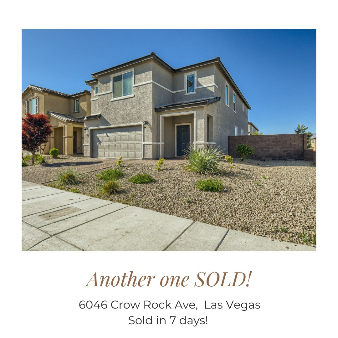Another home sold in Las Vegas! #LasVegasHomesforSale
