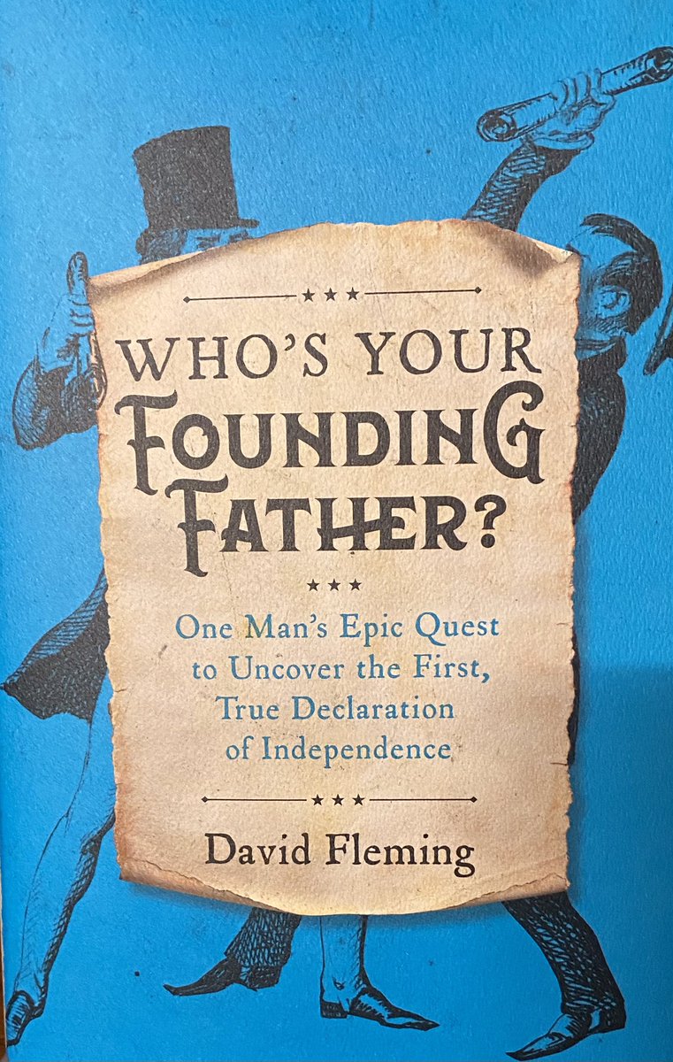Congrats to David Fleming on his new book “Who’s Your Founding Father” as it adds more fuel to the fire about the original Mecklenburg Declaration as American’s First Declaration of Independence.  It is also a great read! The Thomas Jefferson folks will not be happy!