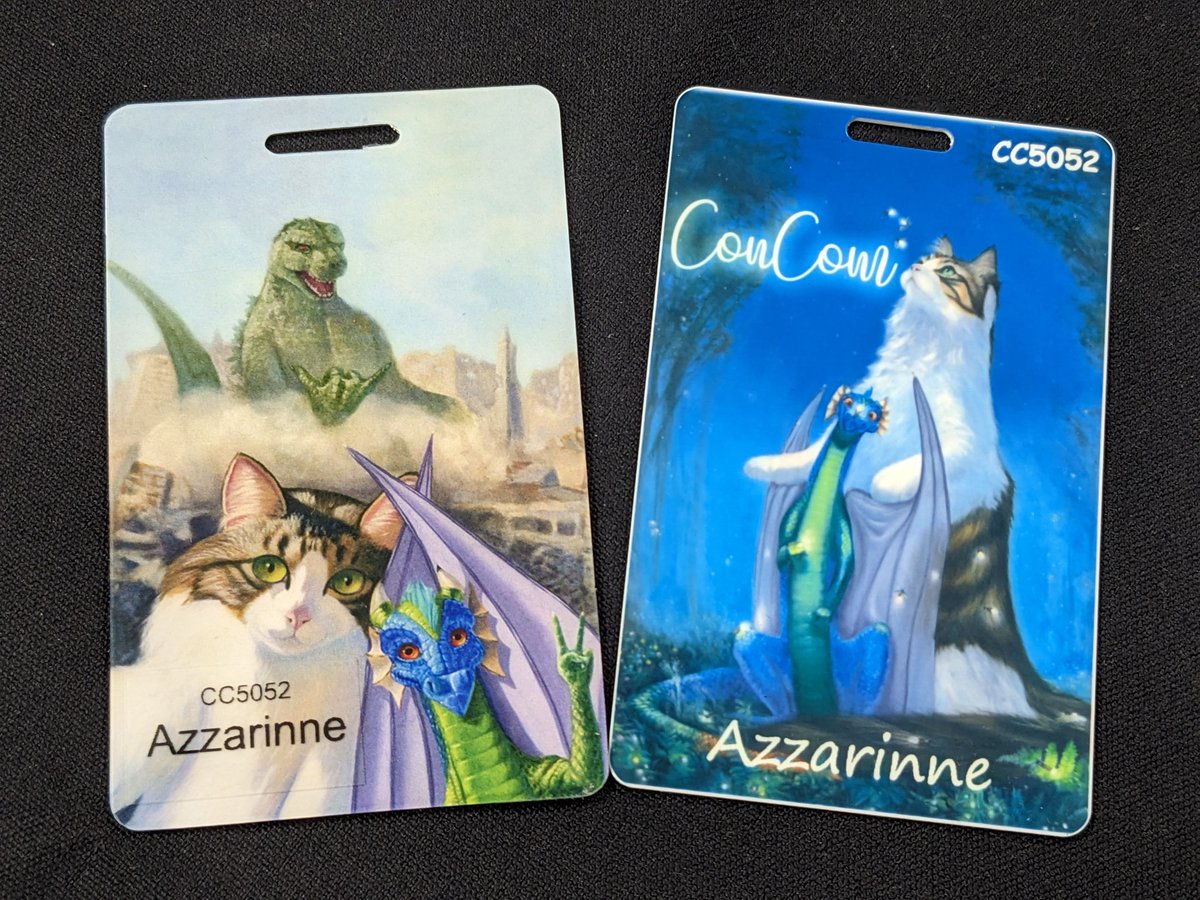AzzarinneTweets's tweet photo. The #MisCon37 badges are pretty 🩵 https://t.co/lIpk6lsUPE