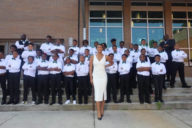 Just remember one man can change the 🌍! These young men will do it! @apsupdate @APSBoydES @DrLisaHerring @Retha_Woolfolk @AP_Fagan