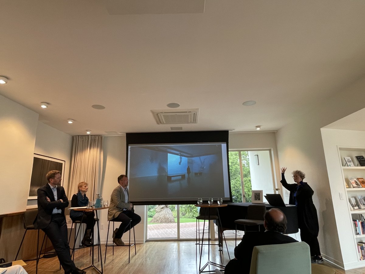Together with @GermanyinUSA, we invited researchers & scholars to discuss trust in science & the importance of acceptance of climate research findings for political & social action at the Thomas Mann House! Thanks to our keynote speakers & the German Embassy in Washington D.C.
