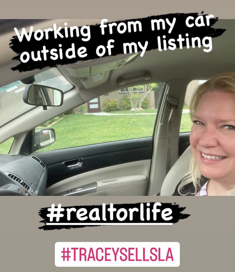 Returning phone calls before my next appointment. #TraceysellslaLA #realestateinfocus #workingfrommycar #realtor @KWLarchmont  @eddiepence