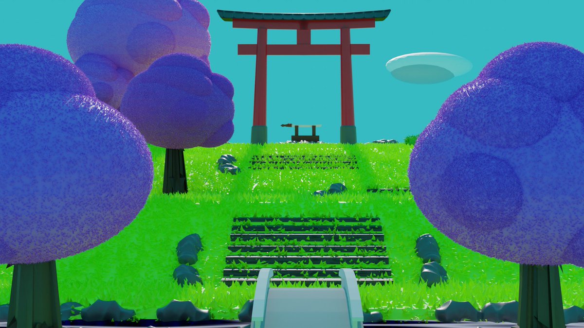 Klauzurní práce v blenderu je dobrej pain 1/4 hotovo xd