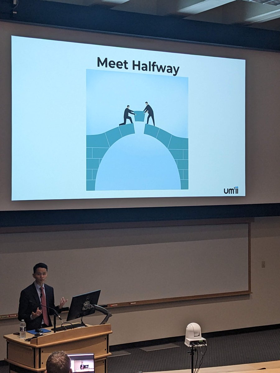 Amazing ground rounds by <a href="/PaulYiMD/">Paul Yi</a>  from <a href="/UM2ii/">UM2ii</a> and <a href="/UM_MskRadiology/">University of Maryland MSK Radiology</a>. Such an inspiring personal story and crucial key message regarding AI in medicine: “Collaboration is key.”
<a href="/UTSW_Radiology/">UTSW Radiology</a> <a href="/ivpedrosa/">Ivan Pedrosa</a> <a href="/UTSW_RadRes/">UTSW Radiology Residencies</a>  <a href="/UMmedschool/">University of Maryland School of Medicine</a> <a href="/UMMCRadiology/">UMMCRadiology</a>