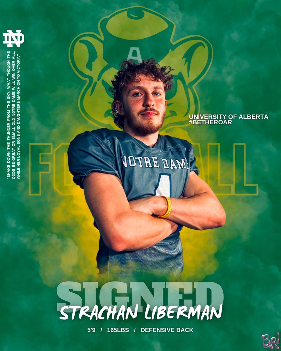 Strachan Liberman (@sliberman37) on Twitter photo Thanks for the graphic Mr. B. And thank you to all my friends, teachers, and coaches at <a href="/NDJugglers/">Notre Dame Regional Secondary</a> for a great 5 years. On to the next chapter at <a href="/UABearsFootball/">University of Alberta Football</a> Thanks for the graphic Mr. B. And thank you to all my friends, teachers, and coaches at <a href="/NDJugglers/">Notre Dame Regional Secondary</a> for a great 5 years. On to the next chapter at <a href="/UABearsFootball/">University of Alberta Football</a>