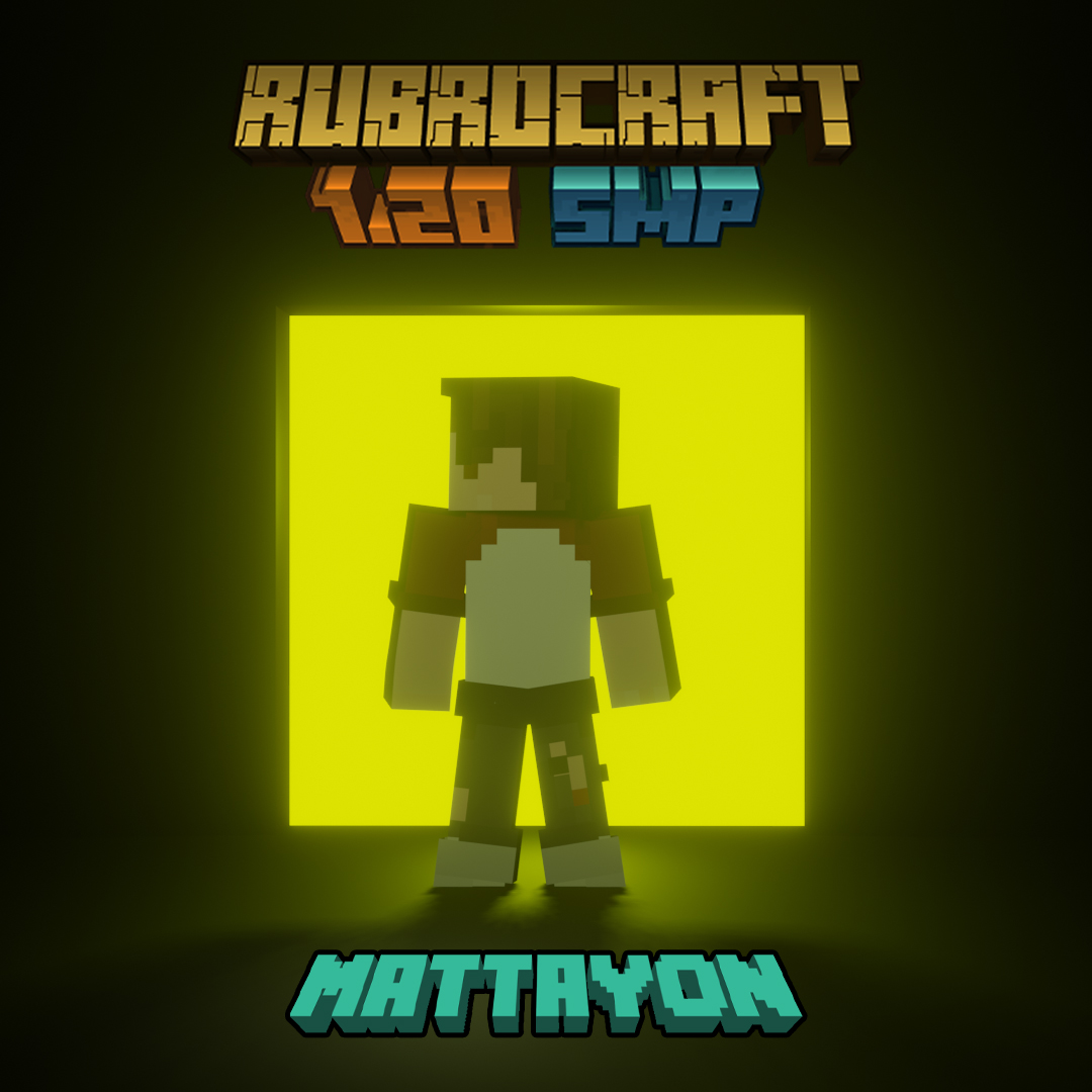 ¡Otro confirmado para RubroCraft 1.20!  

"Dijeron que había comida gratis"

¡Bienvenido #27 @realmattatas a esta aventura!    

#RubroCraft #SMP #Minecraft