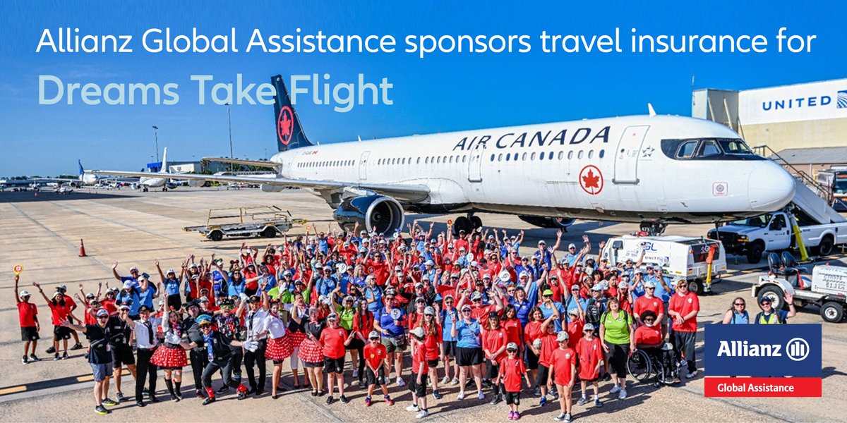 We're proudly sponsoring travel insurance for over 1,000 kids and volunteers to take a trip-of-a-lifetime to Disney with Dreams Take Flight. 8 flights are scheduled throughout the year to give kids facing mental, physical or social adversity a magical day. ow.ly/6F4v50Ox8Oj
