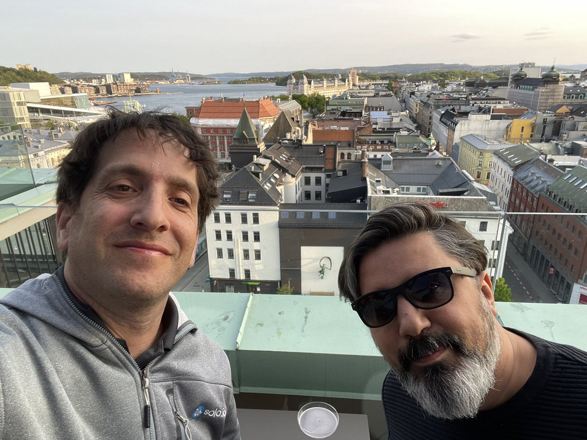Jona Apelbaum (@japelbaum) on Twitter photo Enjoying a drink at the rooftop bar with <a href="/bongo/">Alessandro Vozza</a> after a couple successful presentation ls at #NDCOslo and <a href="/VoxxedBrussels/">Voxxed Days Brussels</a> about: Building a secure developer platform using Argo, Istio and a Vault Enjoying a drink at the rooftop bar with <a href="/bongo/">Alessandro Vozza</a> after a couple successful presentation ls at #NDCOslo and <a href="/VoxxedBrussels/">Voxxed Days Brussels</a> about: Building a secure developer platform using Argo, Istio and a Vault