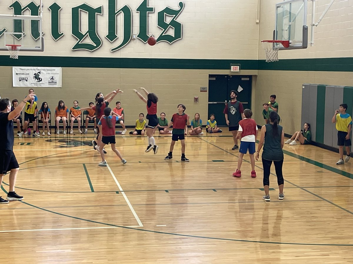mossmanelem's tweet photo. We celebrated the last day of school with our 5th grade vs. staff basketball game. The students took home the win this year! https://t.co/Dm0YPXYajR