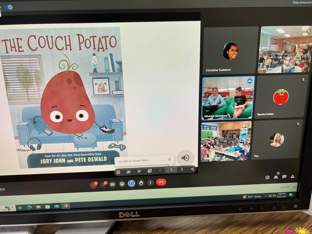 Two of our awesome 5th graders at <a href="/MarlboroES/">Marlboro Elementary School</a> held virtual read aloud sessions of #TheCouchPotato at @abbott_elc to celebrate Digital Citizenship Month! Way to go Ava &amp; Alex! <a href="/MTPSNJ/">Marlboro Twp Schools</a>