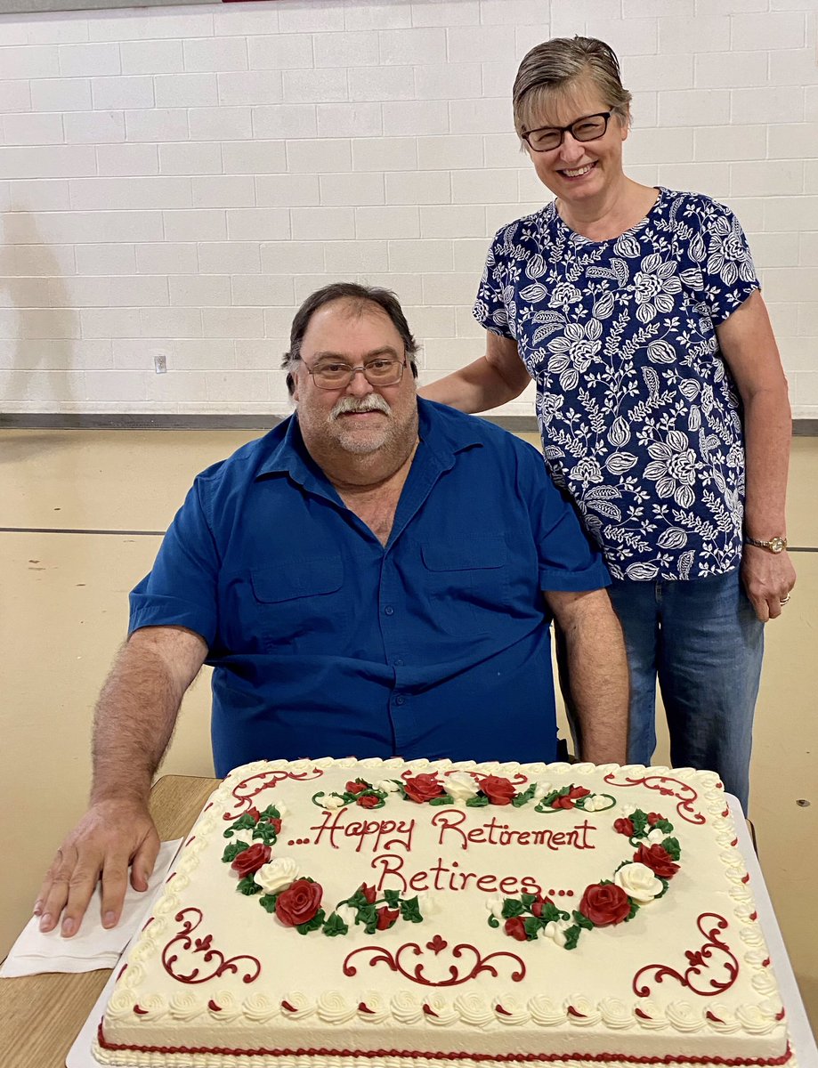 StauntonSchools's tweet photo. Staunton Schools congratulates Mrs. Bonnie Trettenero and Mr. Larry Caldieraro on their retirement! These educators have dedicated their careers to our school &amp; students. Thank you for your service and best wishes for the future! #BulldogPride #TerrierPride #LeadChallengeAchieve https://t.co/olZDr6F1FK