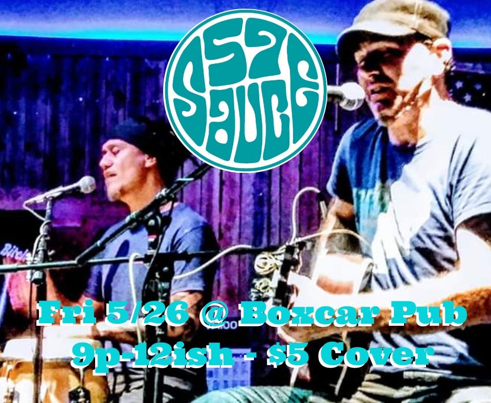 57SauceBand's tweet photo. FRI 5/26 - 57 Sauce @ Boxcar
Cedar Hill TX - 9p-12ish https://t.co/G3J3Rvurwz