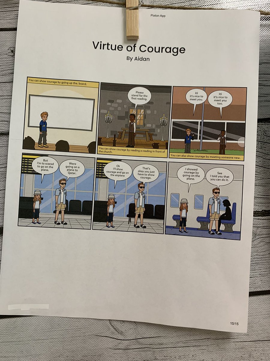 MrsTtate28's tweet photo. Virtue of Courage Comics! https://t.co/FyUPqzf5qa