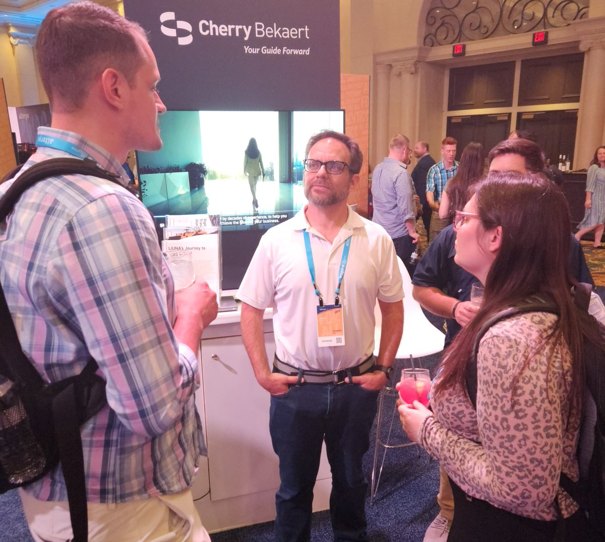 CherryBekaert's tweet image. Another exciting day at the @alteryx Inspire 2023 Conference! We&apos;re honored to have the opportunity to connect with fellow data experts and industry professionals to discuss the power of leveraging #AnalyticsForAll. Visit us at booth #610!