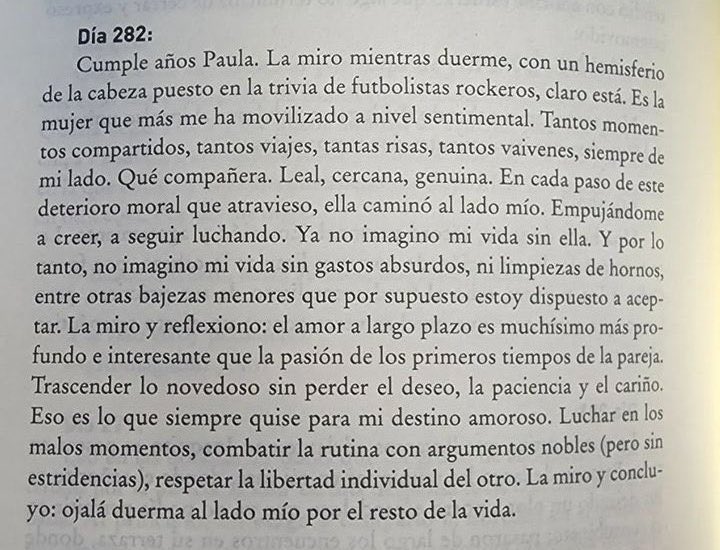German Beder será padre con la persona a la que le escribió esto.