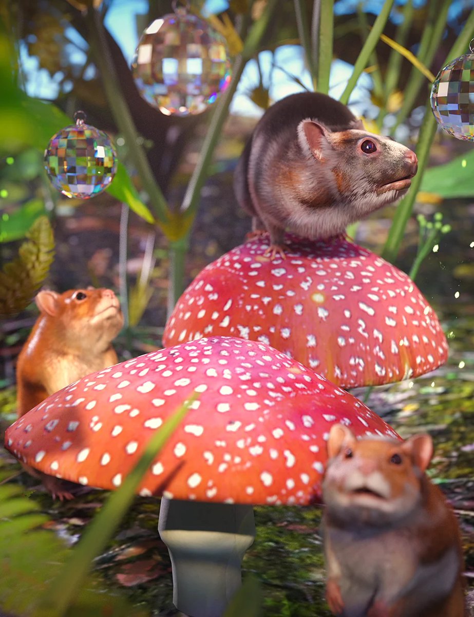 Ally 9 HD is here with adorable, cyber inspired details! Her quirky outfits and cute rodent friends make anything possible in these two fun bundles. Check them out! 💓 daz3d.com/ally-9-and-rod…