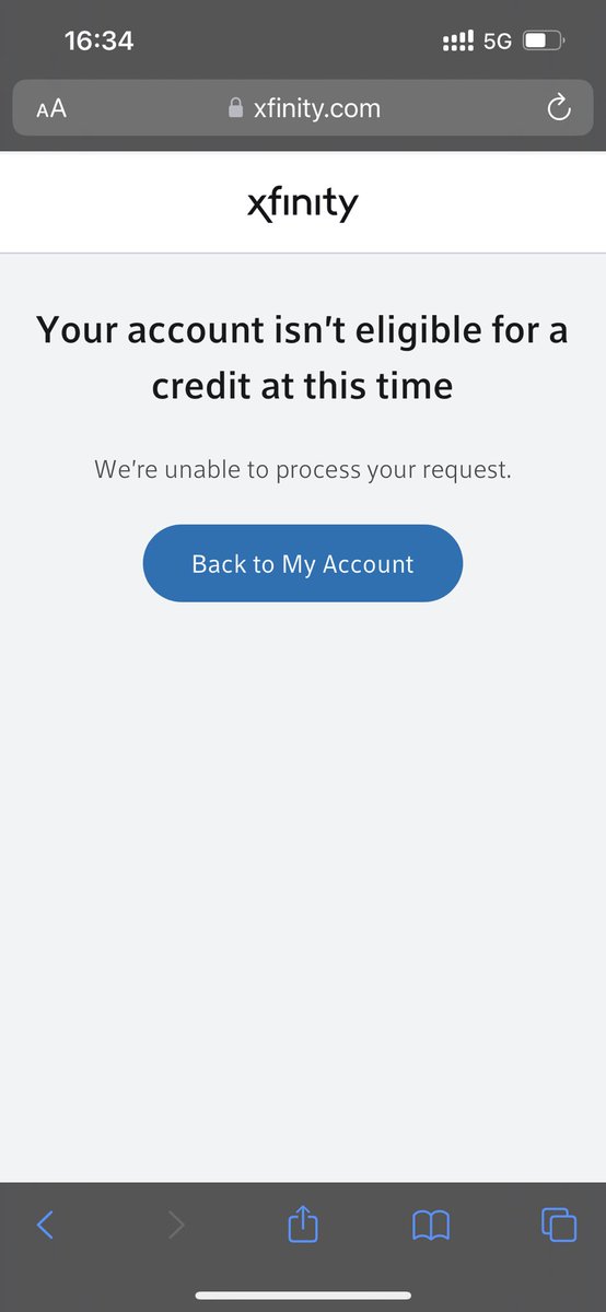 MTMcGarry's tweet photo. @XfinitySupport 2 outages today alone. Not counting the multiple a day for weeks. Still not eligible for credit but you raised my bill. https://t.co/fNG3KXNCmh