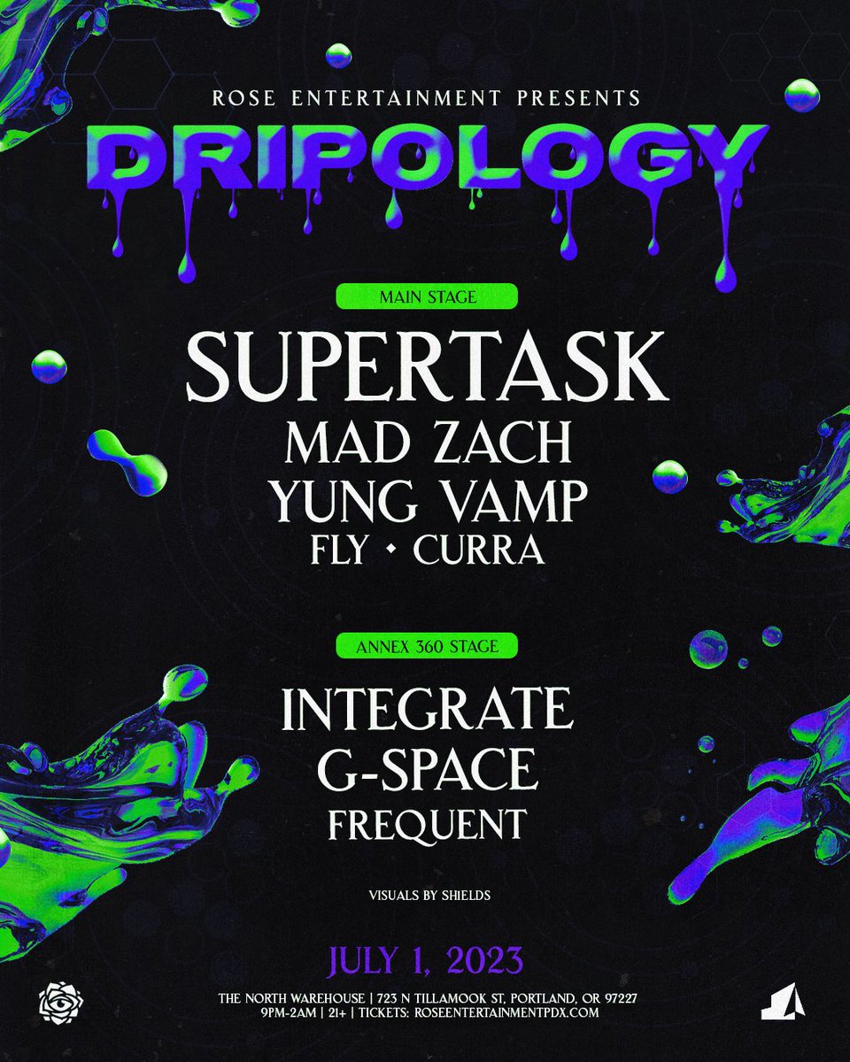 can’t wait to come back to Portland for this one ☔️☔️