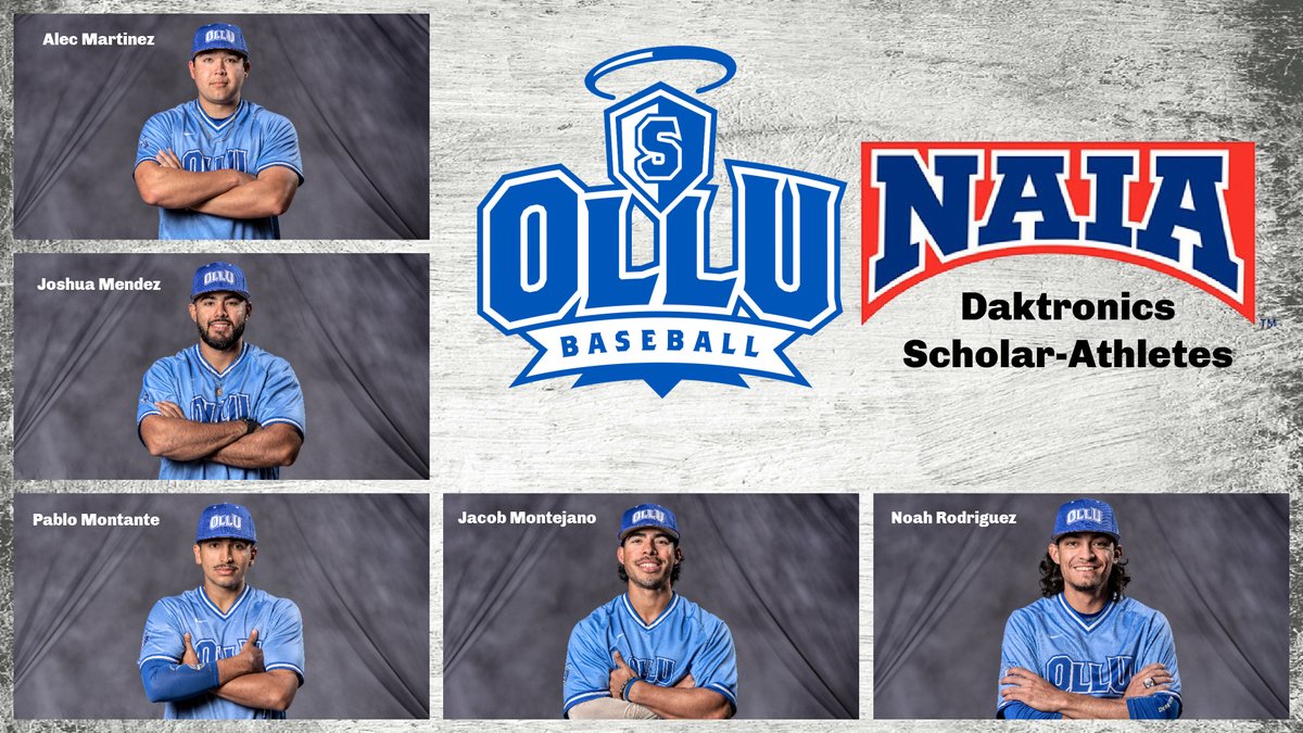 OLLUSaints's tweet photo. Five from Baseball Selected as NAIA Scholar-Athletes

https://t.co/sQmfgRgdOk https://t.co/f0EWHj89hx