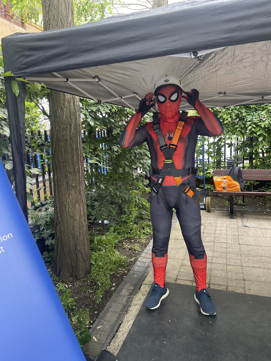 StephenNMS's tweet photo. We did it! Thanks to everyone who came to watch, support and donate! Big shout out to Big Bang Company for putting on the abseiling event! Well done everyone! 
@cwpluscharity @ChelwestFT @ChelwestFriends 
Not too late to donate!

https://t.co/i3nRlWpqWn https://t.co/9BiBXkzR3N