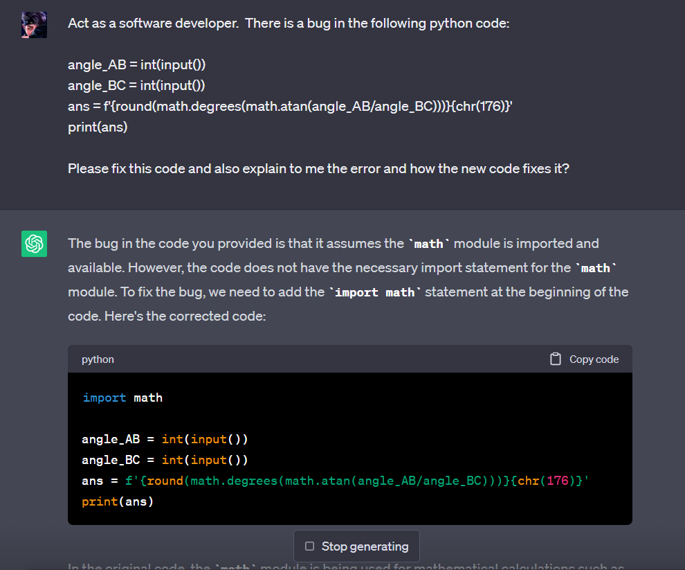 best prompts for debugging code (2026): python, js &... 9 Useful ChatGPT prompts for programmers with examples ⚡ 🎉1 Bonus ...