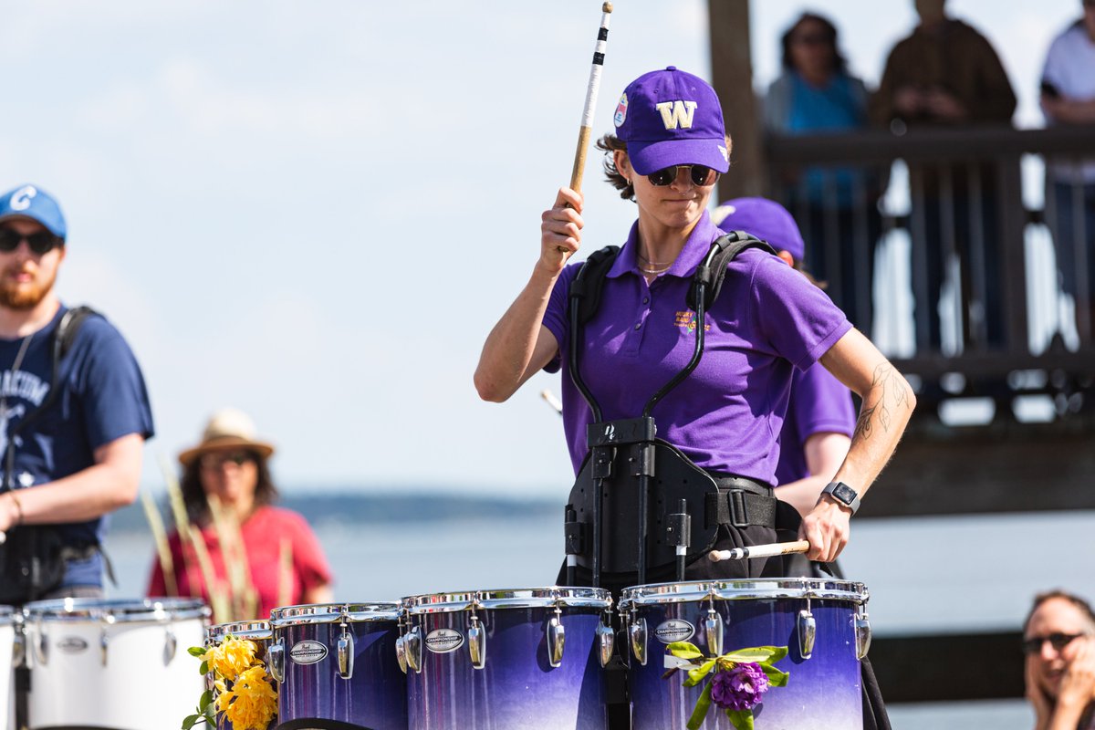 huskyband's tweet photo. Last weekend the Husky Drumline hit the road for the Jefferson County Rhododendron Festival, then to Victoria, BC for Victoria Day!

Auditions for the 23-24 Husky Drumline are next weekend on June 3rd! Please visit our website for audition registration information!

#GoHuskies https://t.co/uPC6FvDSJR