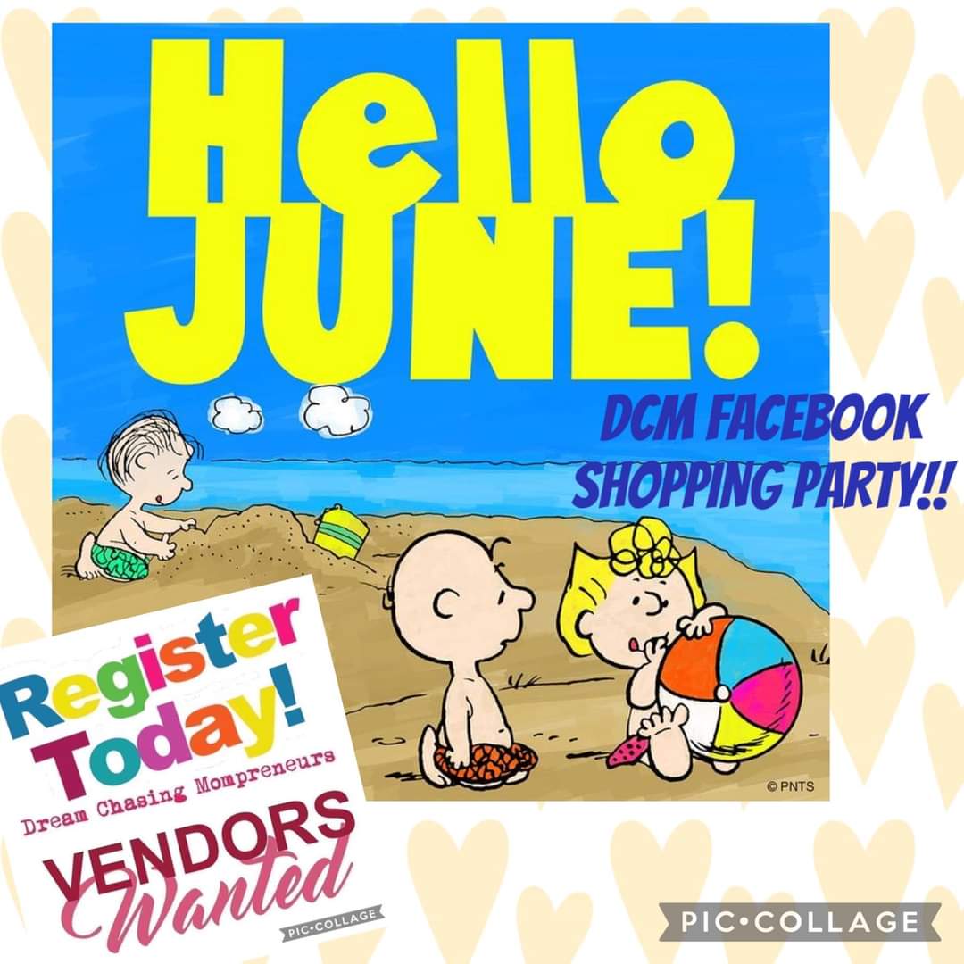Hello Everyone &amp; Happy June!! 
We are looking for new friends &amp; new vendors for our Facebook Summer Online Shopping Party come join the fun.
facebook.com/groups/dcmvend…
#RetweeetPlease #June2023 #mlm #onlineshopping
