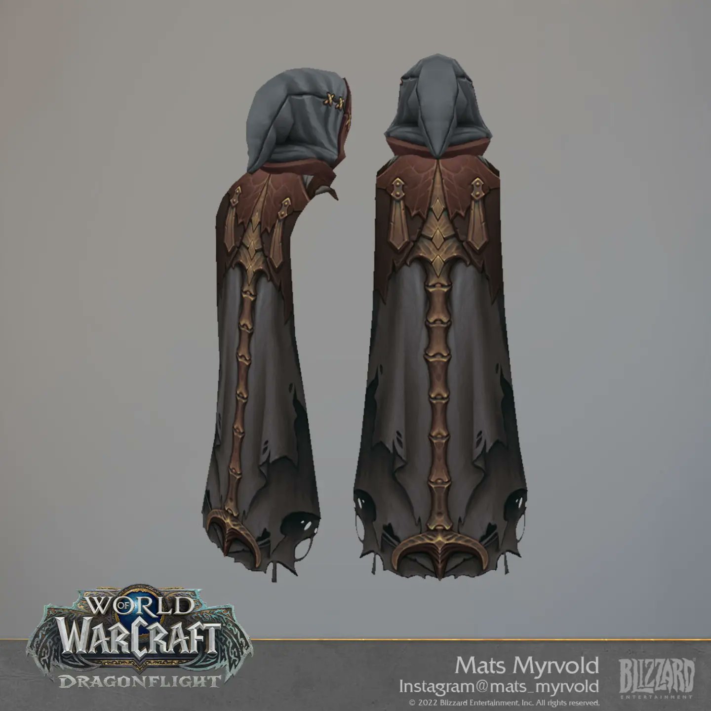 Mats Myrvold on Twitter "Cloak created for World of Warcraft