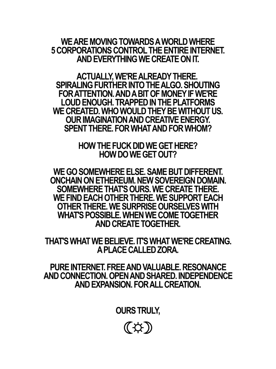 zora's tweet image. zora.energy