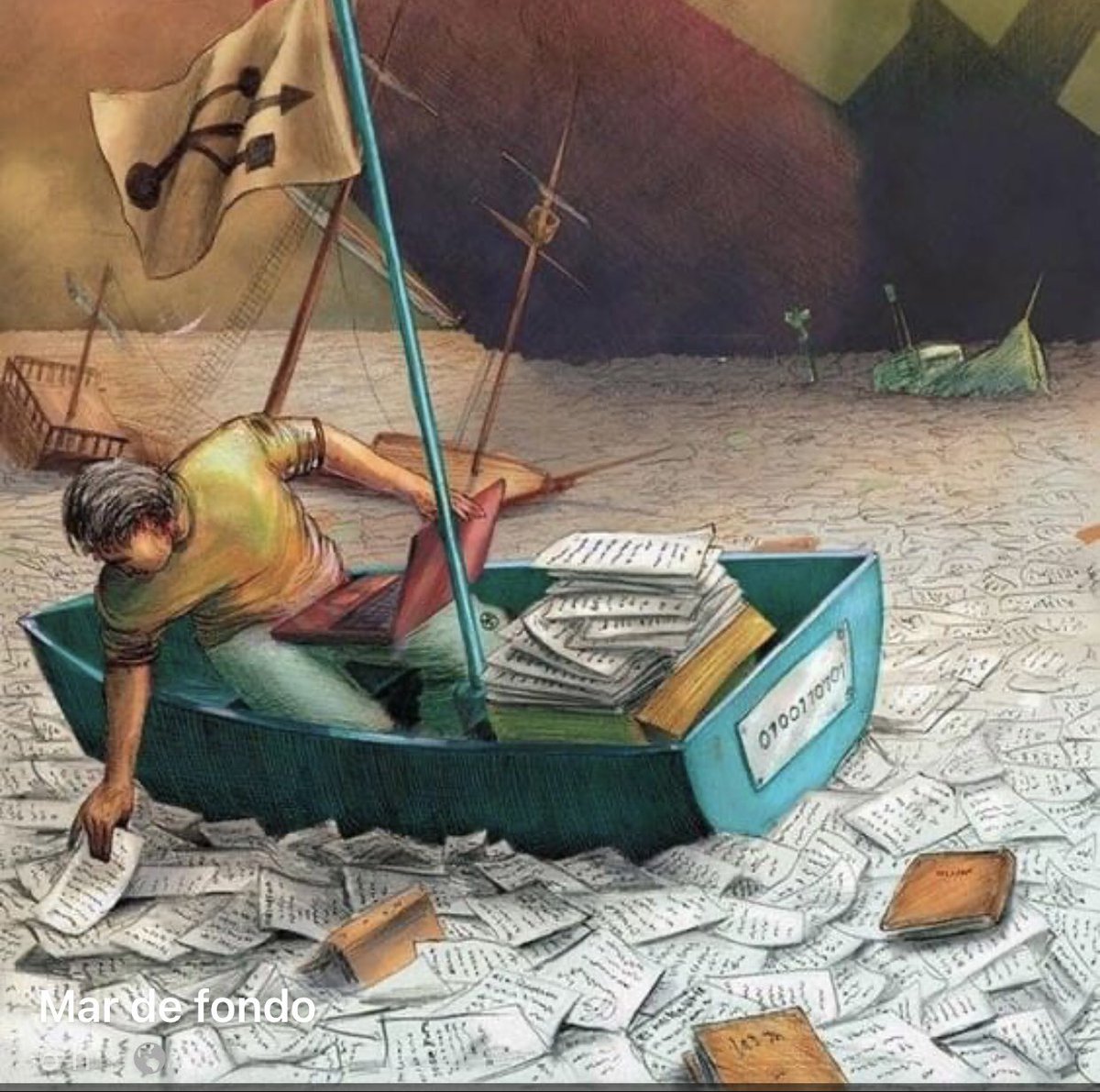 marisa5393's tweet image. “Pescando” libros… #BuenasLecturas #BuenosLibros  📚