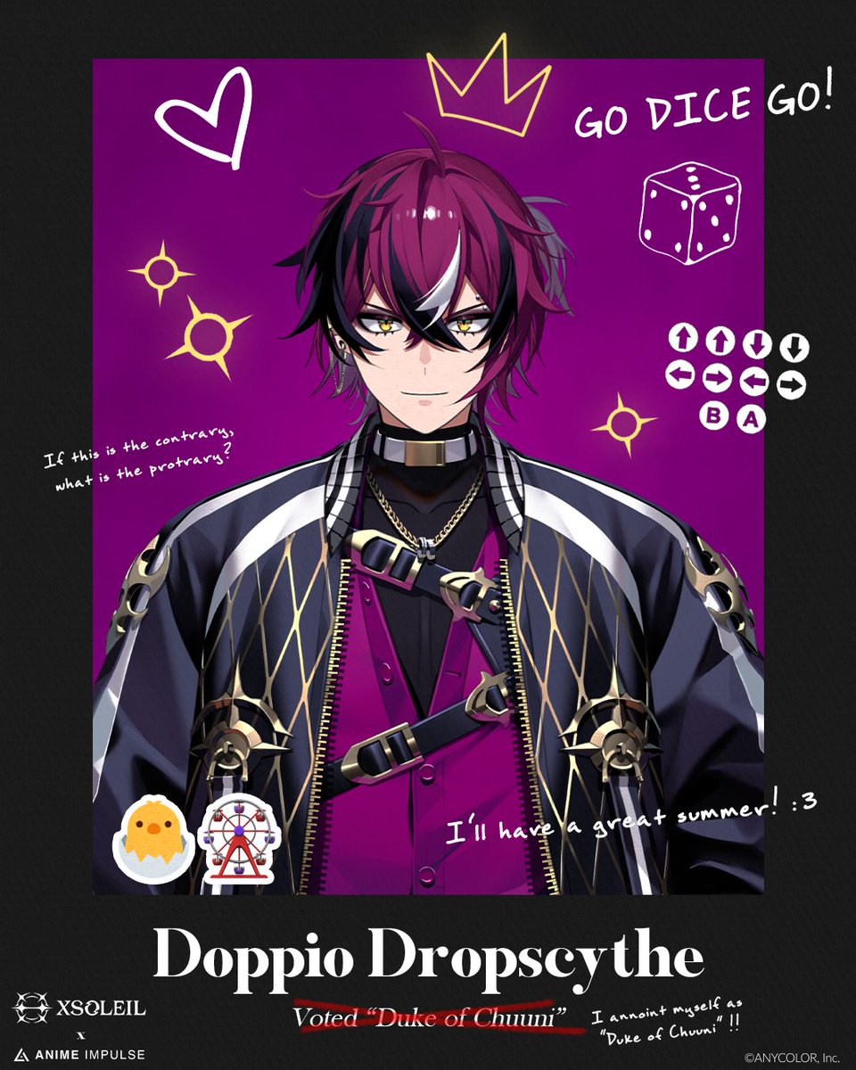 Doppio Dropscythe🐣🎡NIJISANJI EN on Twitter "If “D” Stands for DESTINY