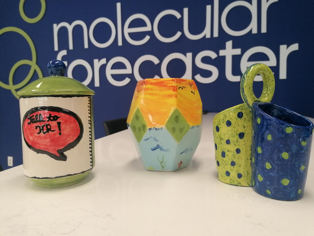 We're not sure about an "HR-Cookie-Jar", but we love how the pieces came out!