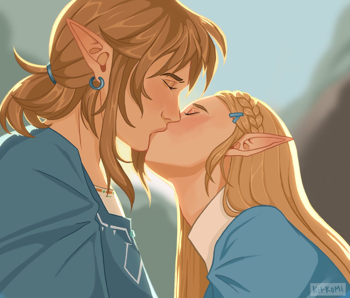 kitkomi's tweet photo. may i ask… do you really remember me? 

#zelink #botw #totk https://t.co/JR7VrzfAH5