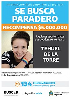 Pedimos por la Aparición con vida de Tehuel. 
Donde está ? qué le hicieron?
No olvidemos a este pibe, que hace 2 años salió a buscar trabajo y nunca regreso.
Sigamos compartiendo🙏❤️

#BuensoAires #Argentina #Tehuel