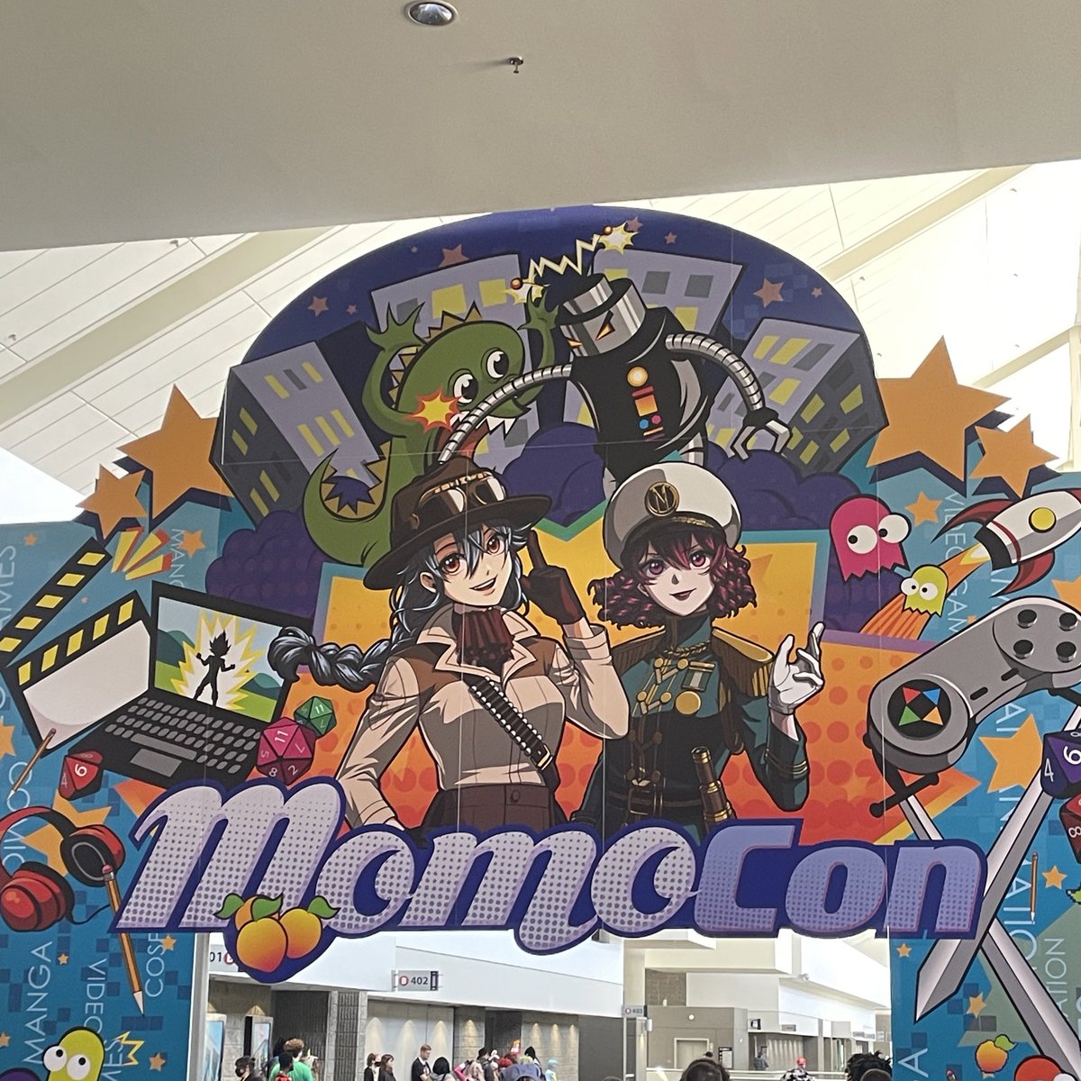 Have a great time at #MomoCon2023  🤩