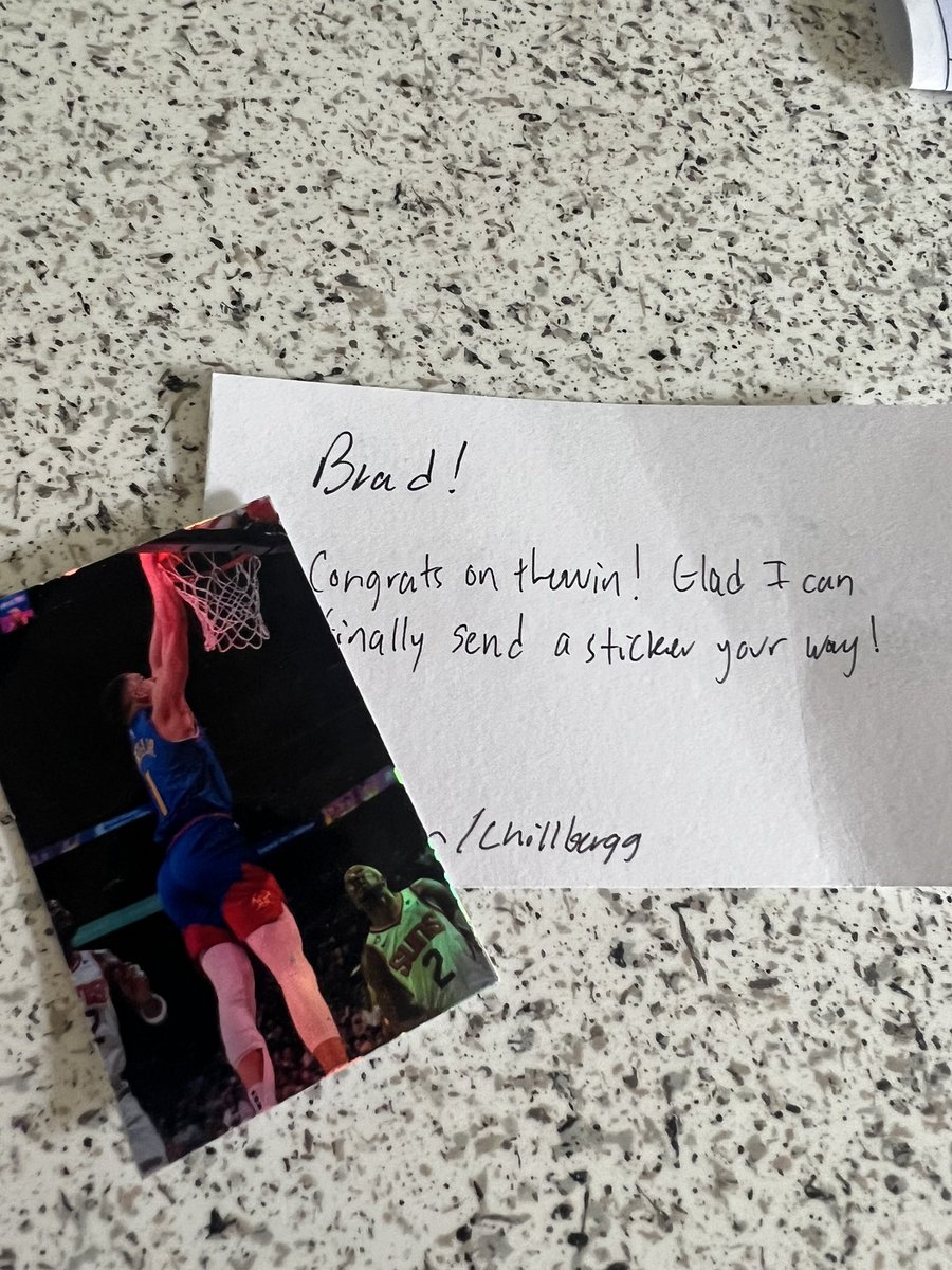 Bradisrad012's tweet photo. Shouts out to @chillbergg for the sweet ass MPJ sticker! Came just in time 😎 #yeahmike #BringItIn https://t.co/IM3eZZ5oFS