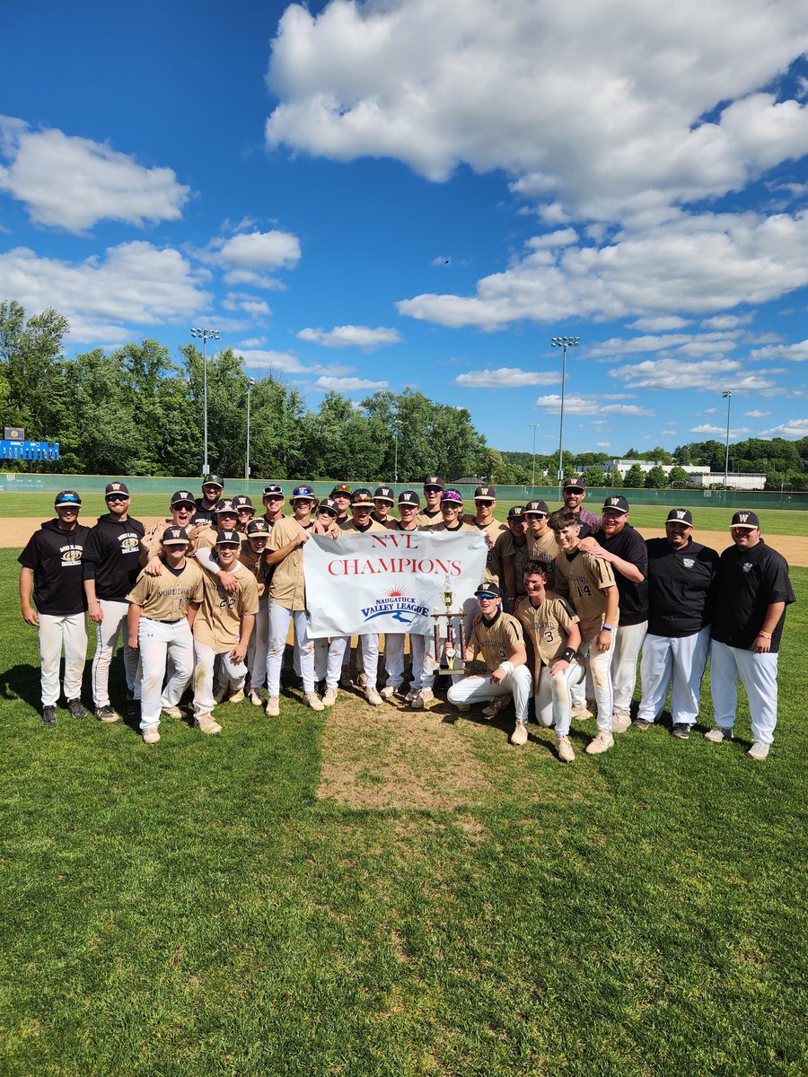 WRHSHawkBase's tweet photo. The Woodland Hawks are the 2023 NVL Champions with a 4-0 victory over St. Paul. The Hawks scored 3 in the 1st and tacked on another in the 4th. Darren Gasparri picks up the win on the mound with great defense behind him to lead the Hawks to victory. #ctbase https://t.co/obuIy7td9t